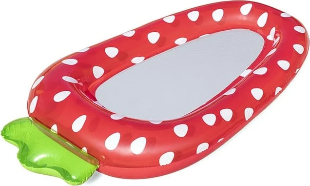 Dyshek uji i fryshëm, Bestway, Strawberry 1.78 x 1.03 m, i kuq