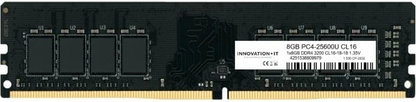 RAM Memorje Innovation IT 3200 16GB CL22, 8-Chip