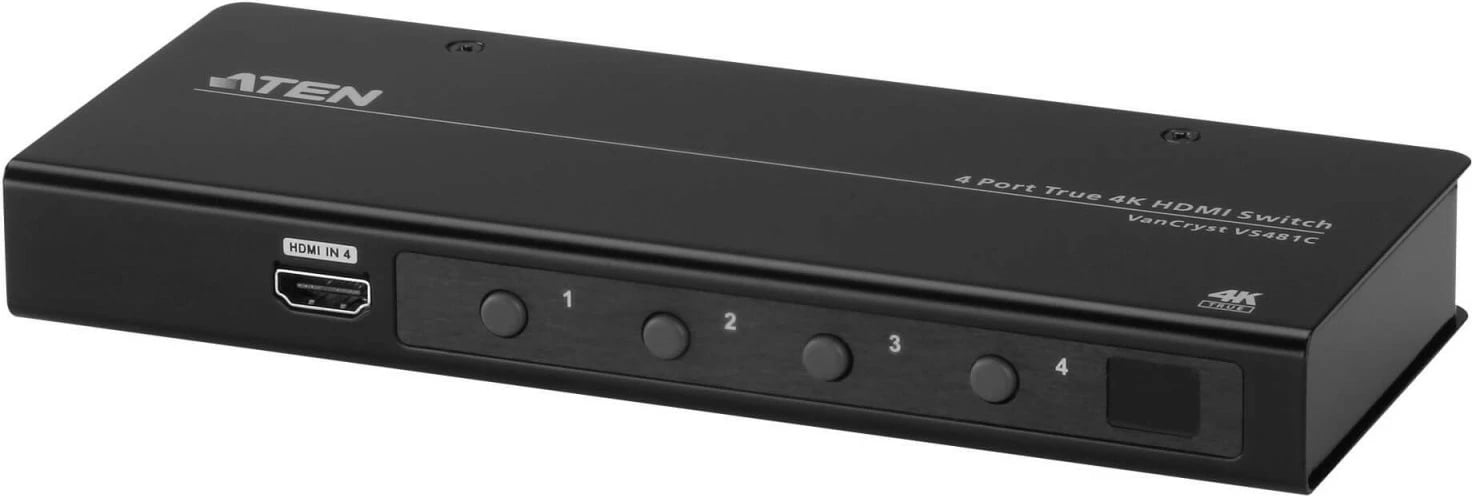 Switch HDMI ATEN VS481C-AT-G, 4 porta, True 4K, i zi