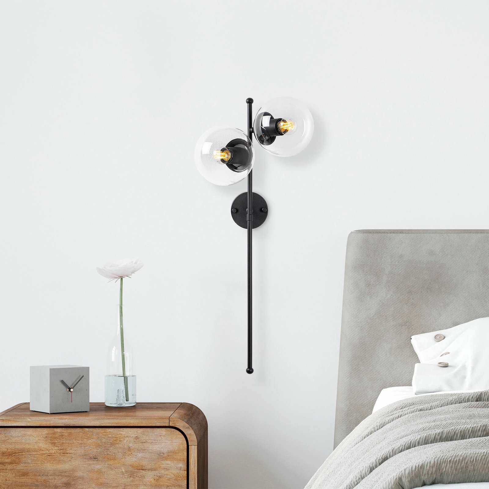 Llambë muri Opviq, Fazli - 10415, ngjyrë e zezë