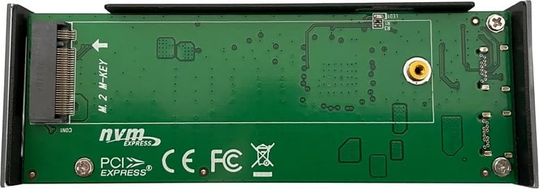 Kasë SSD LC-Power LC-M2-C-NVME-2X2, M.2, PCI Express, USB 3.2 Gen 2x2, e zezë