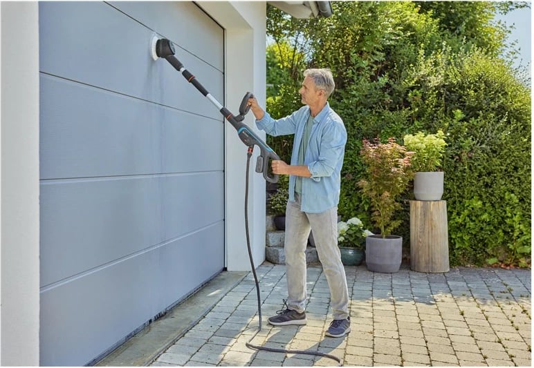 Pastrues universal me bateri Gardena 14842-20, 18V 2.5Ah, jeshil/gri/portokalli