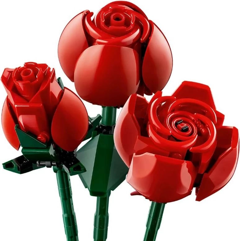 Set ndërtimi LEGO Icons Bouquet of Roses 10328, 822 pjesë, plastikë