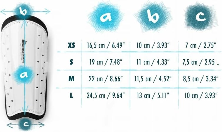 Mbështetëse gjuri për volejboll Meteor, të zeza