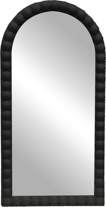 Pasqyrë Pavlova Inart e zezë pp 42x3.5x81cm