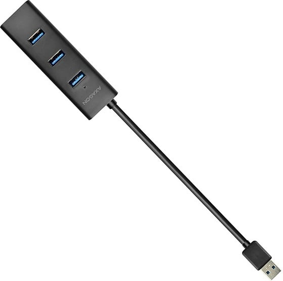 Hub USB AXAGON HUE-S2B, 4 porta, 30cm kabllo, i zi