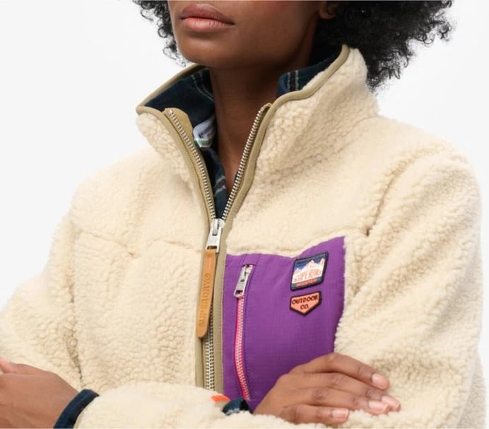 Xhemper femra Superdry, beige