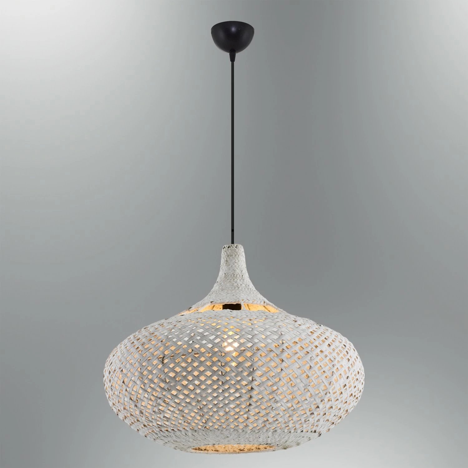 Llambë tavani Opviq, 4461-16-01, e bardhë, kapak ratan, 50x120cm