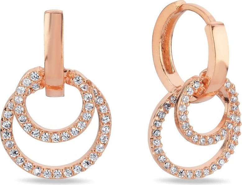 Vathë argjendi Jumeon, ngjyrë rozë e artë, NRZ998588