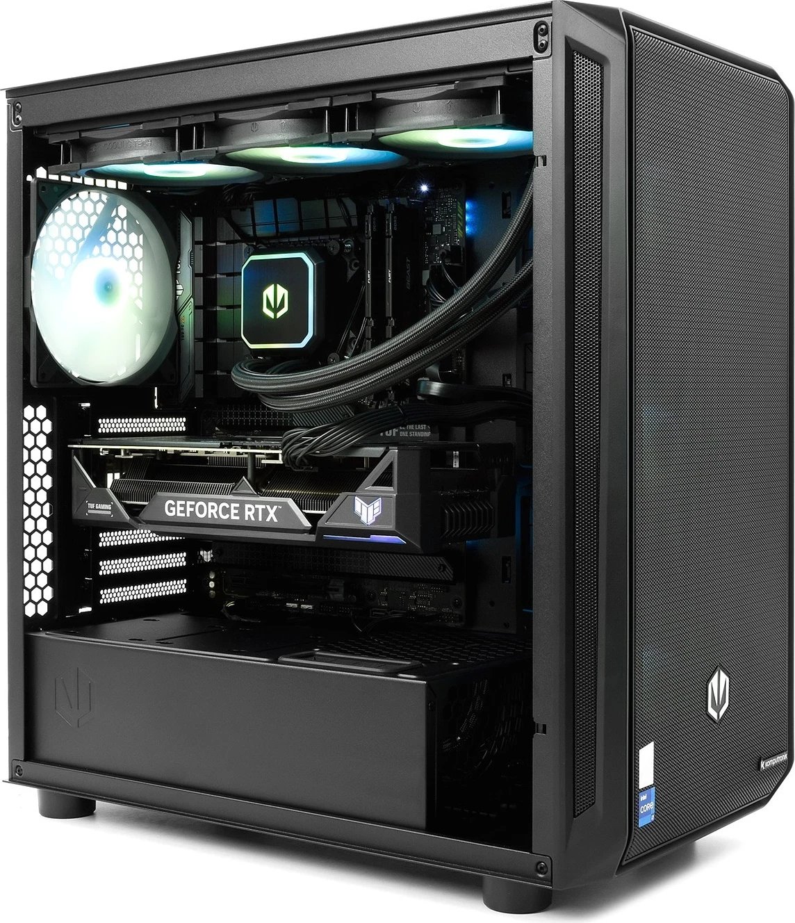 Kompjuter Komputronik Ultimate X714 [L24] i7, RTX 4080 Super, 64GB, 4TB+8TB, W11 Pro, e zezë