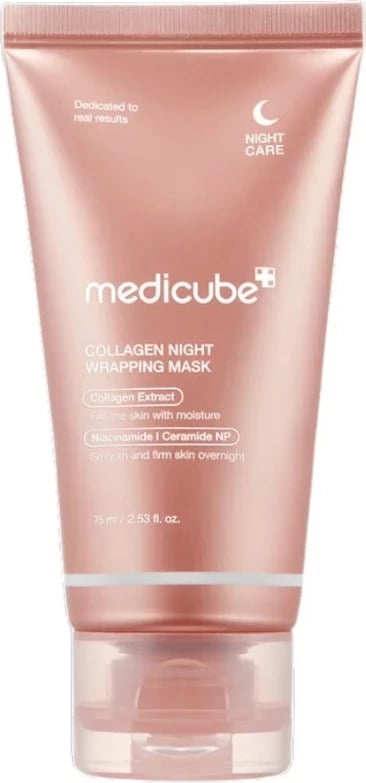 Maskë nate për fytyrë Medicube Collagen Night Wrapping Mask për femra 75ml