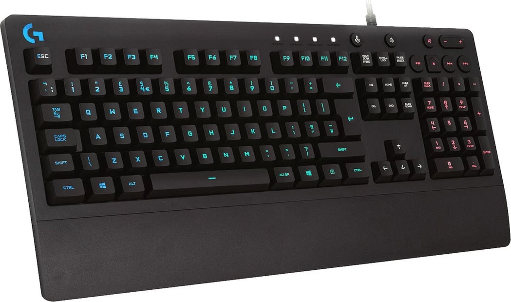 Tastierë gaming, Logitech, G213 Prodigy 920-008093, US-Intl layout, ndriçim RGB, e zezë