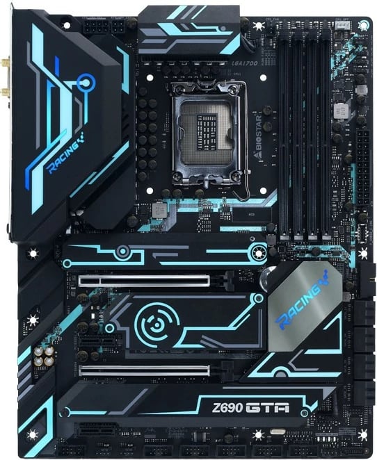 Pllakë amë Biostar Z690GTA, Intel, LGA 1700, DDR4-SDRAM, 128 GB