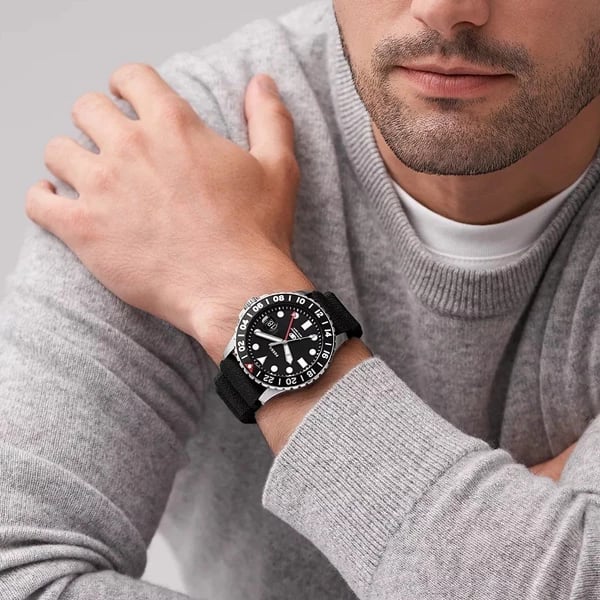 Orë dore për meshkuj Fossil FS6036, e zezë