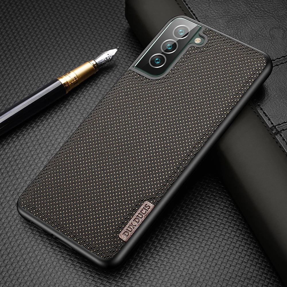 Mbështjellës Dux Ducis Fino për Samsung Galaxy S22+, najlon, Gjelbër