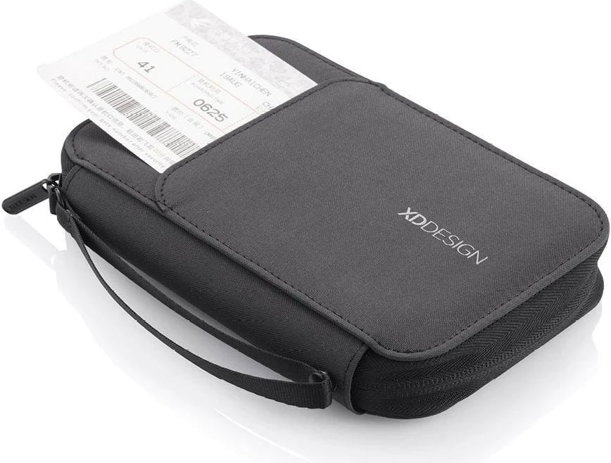 Mbajtës pasaporte XD DESIGN P705.821, i zi