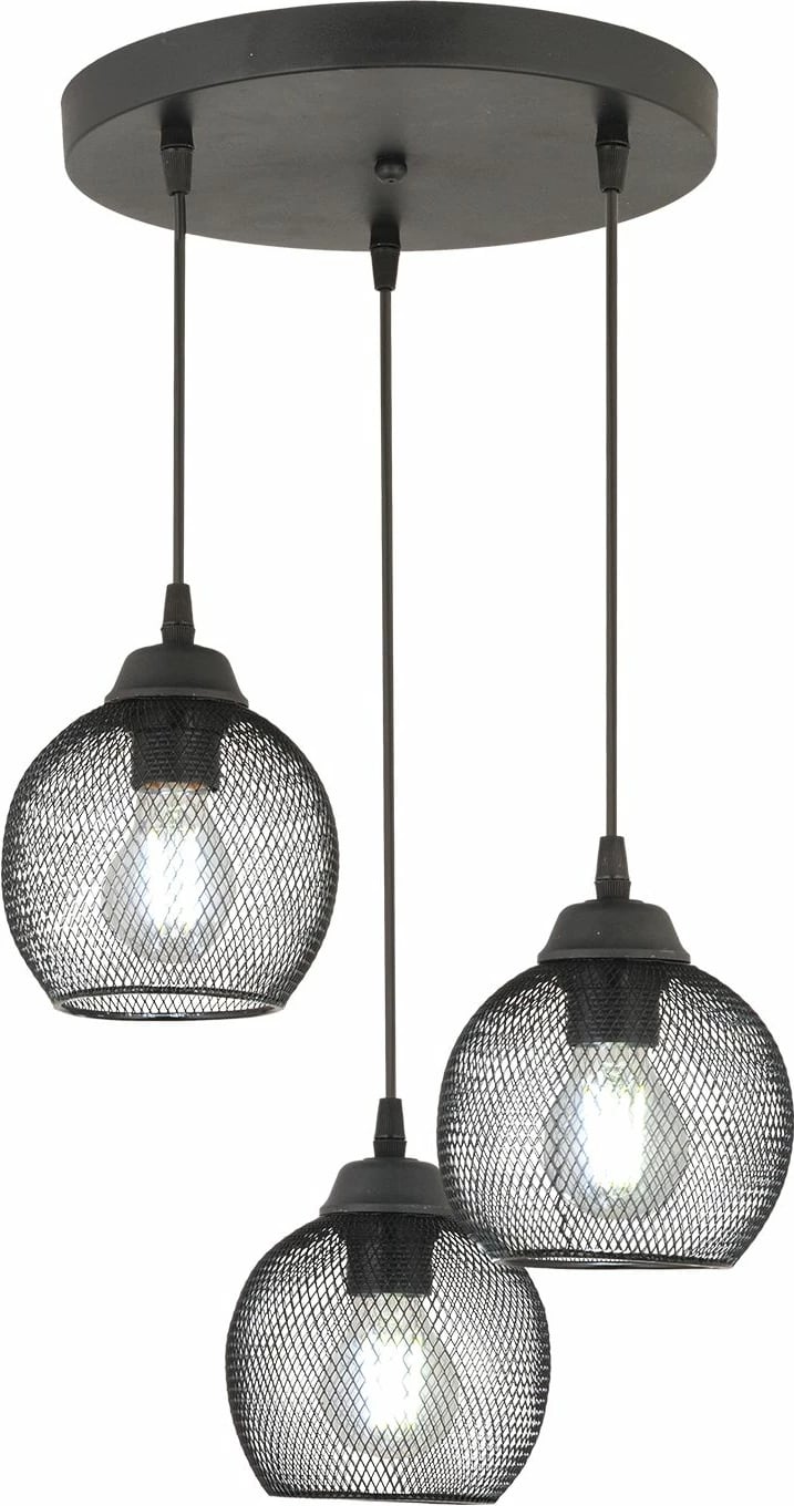 Llambë tavani Opviq, 20133, metalike, e zezë