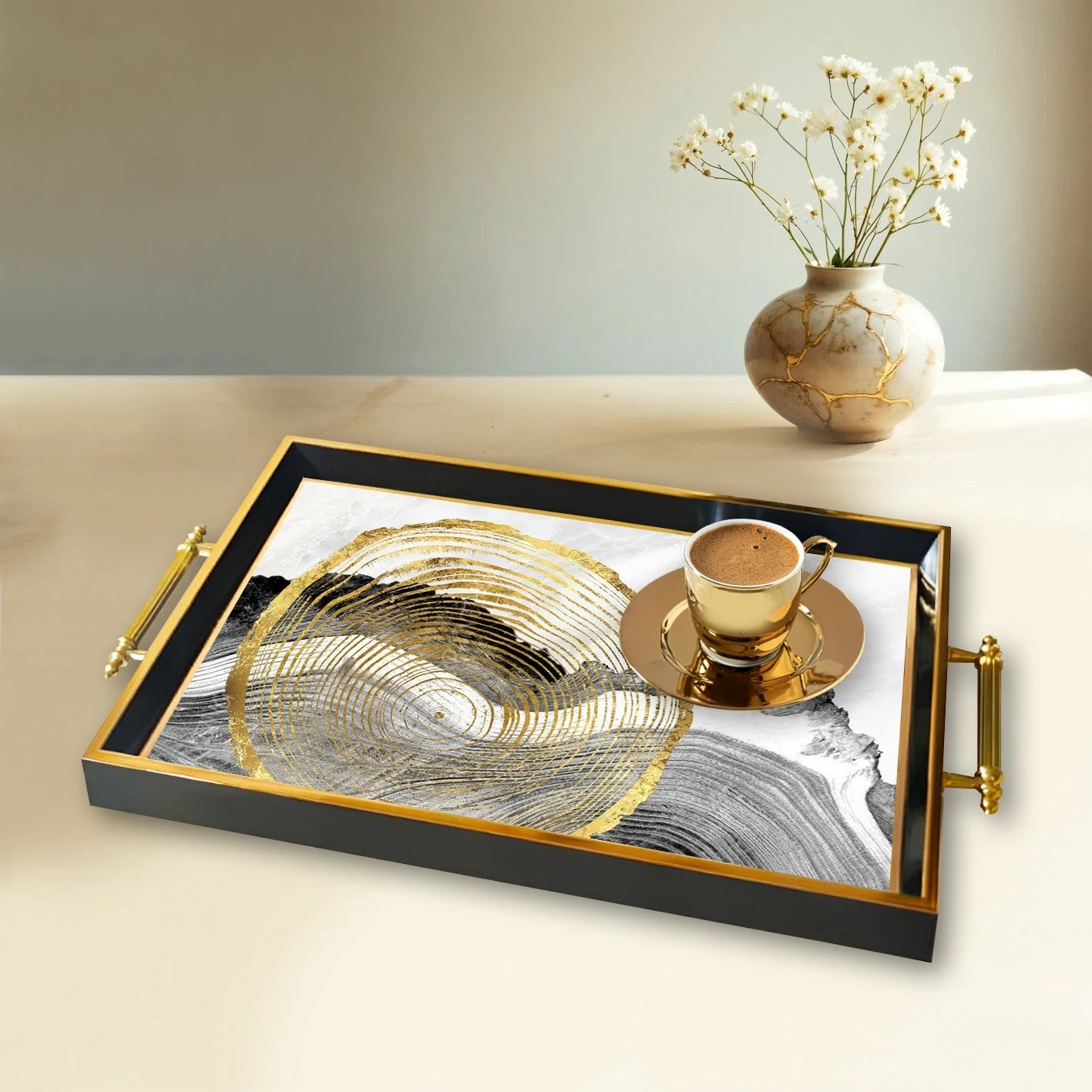 Tabaka xhami Aberto Design, shumëngjyrëshe, TPA9820