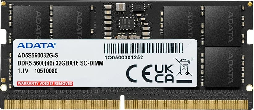 RAM Memorje ADATA SO-DIMM 16GB 5600MHz Premier Tray e zezë