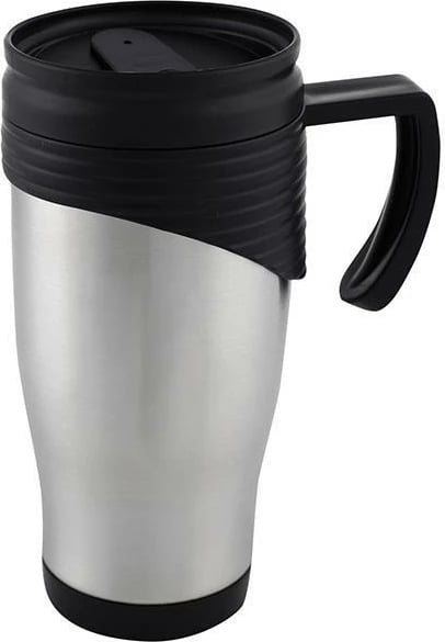 Termus MACMA me dorëzë, 400 ml, Inox, Argjendtë