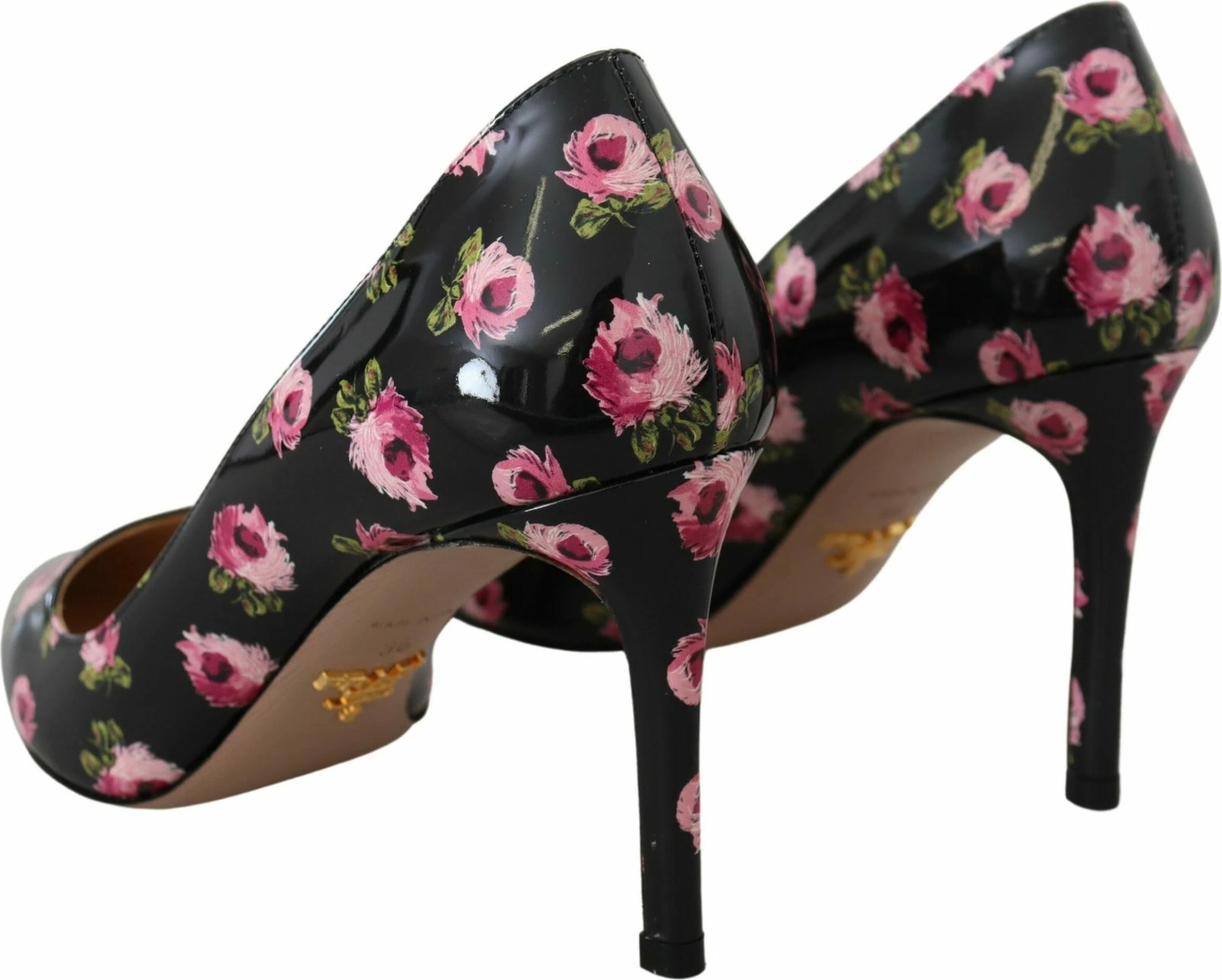 Këpucë me taka për femra Prada, të zeza 