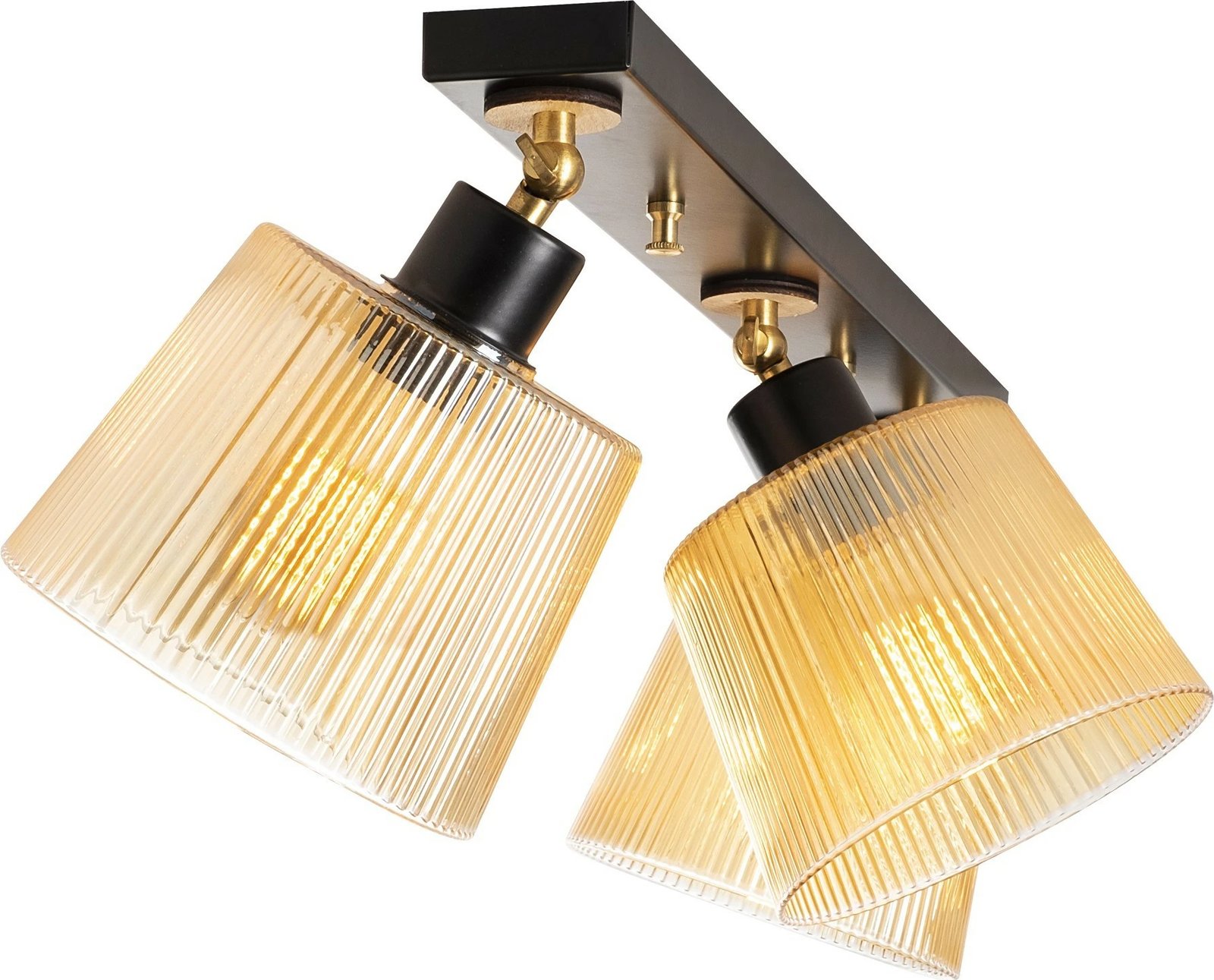 Llambë tavani Opviq, Kemer - N-267, e zezë, 68x24cm