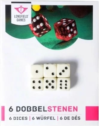 Set zare Engelhart 01617, plastikë, të bardha, 6 copë