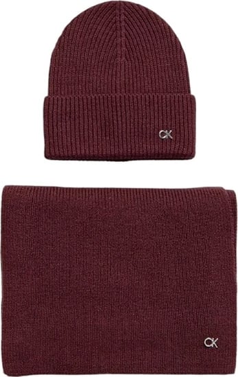 Shall femra Calvin Klein, bordeaux