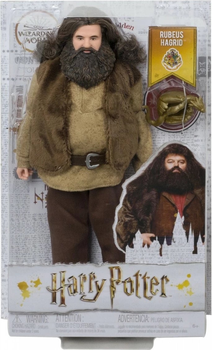 Lodër figurë Mattel Harry Potter Hagrid GKT94, me dragua të vogël, për fëmijë