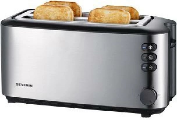 Toaster Severin AT2509 4 feta inox 1350-1650 W argjendt e zi
