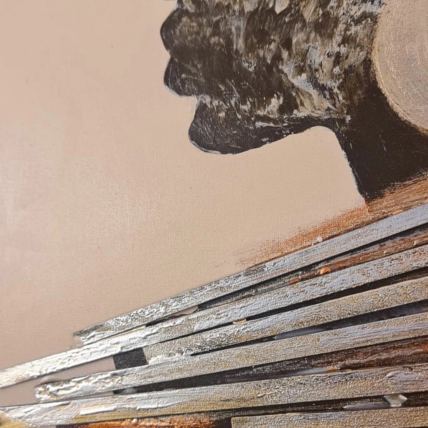 Pikturë dekorative me vaj, Wallity, OPG10051 - 70100