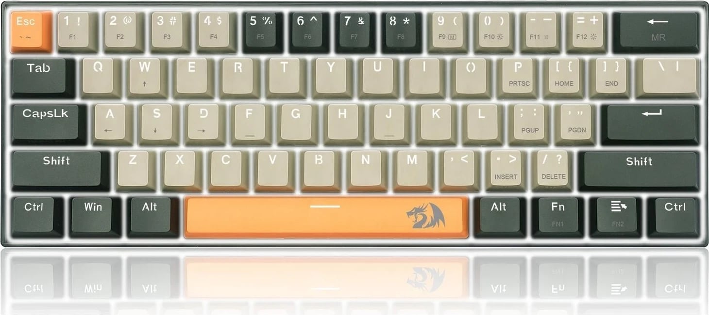 Tastierë Redragon K606 LAKSHMI, me kabllo, 61 taste, kafe