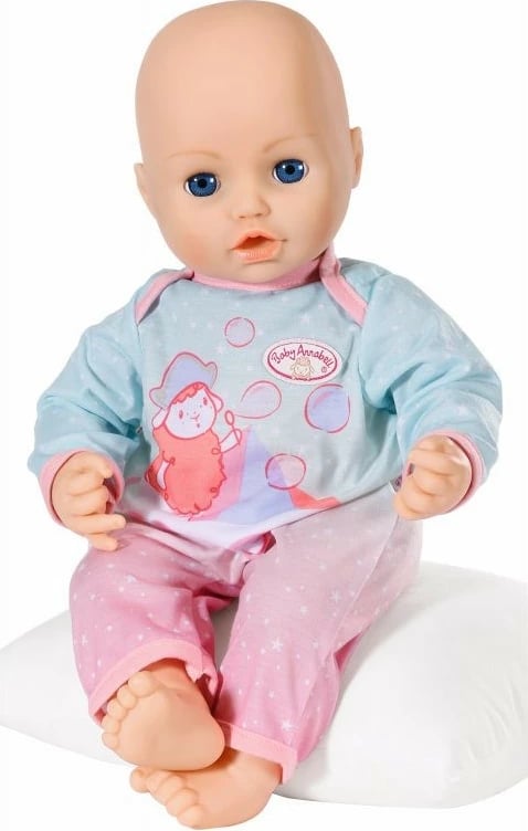 Set kujdesi për kukullë Baby Annabell, Zapf, 703274-116720, Rozë/Blu, 5 pjesë