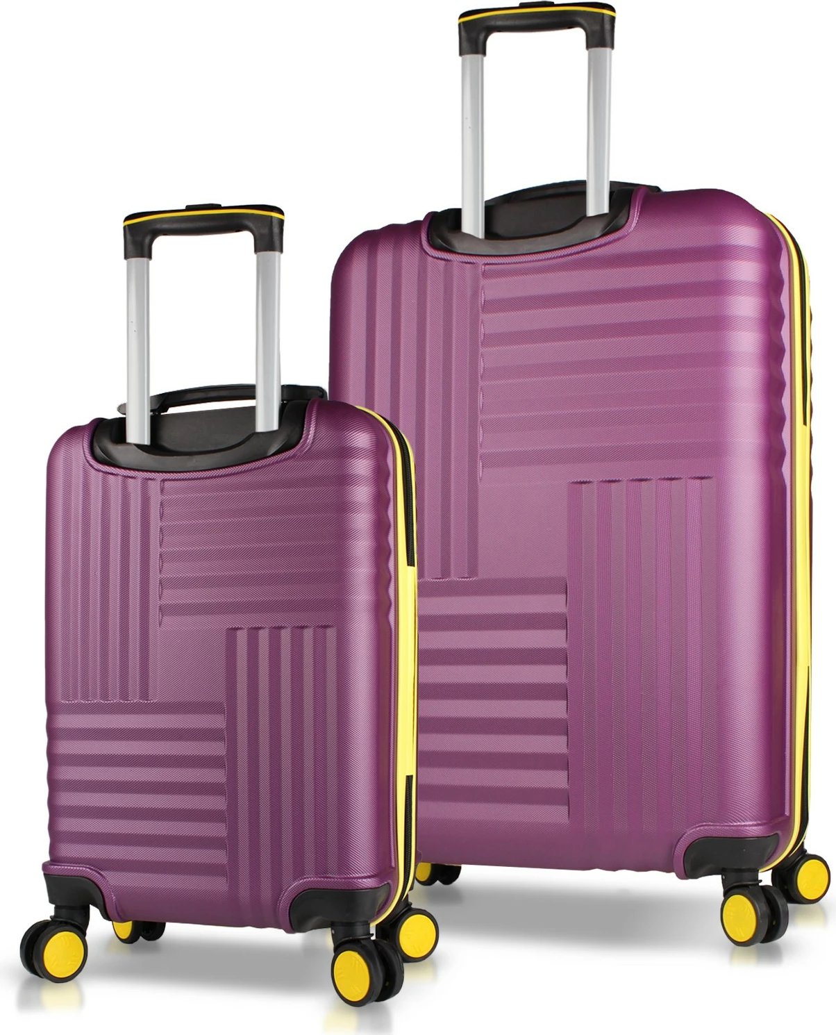 Set valixhesh (2 copë), ngjyrë damson, Zoozie Bags, 8333