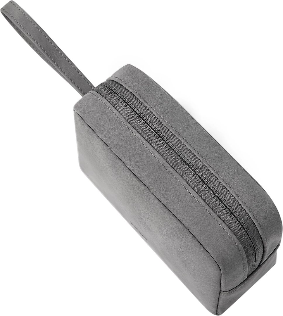 Çantë e vogël udhëtimi Baseus EasyJourney, mbështjellës për telefon, kufje dhe sende të vogla, gri