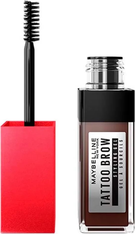 Xhel për vetulla Maybelline Tattoo Brow Styling Gel 260 unisex Deep Brown 1 copë Xhel për vetulla Maybelline Tattoo Brow Styling Gel 260 unisex Deep Brown 1 copë