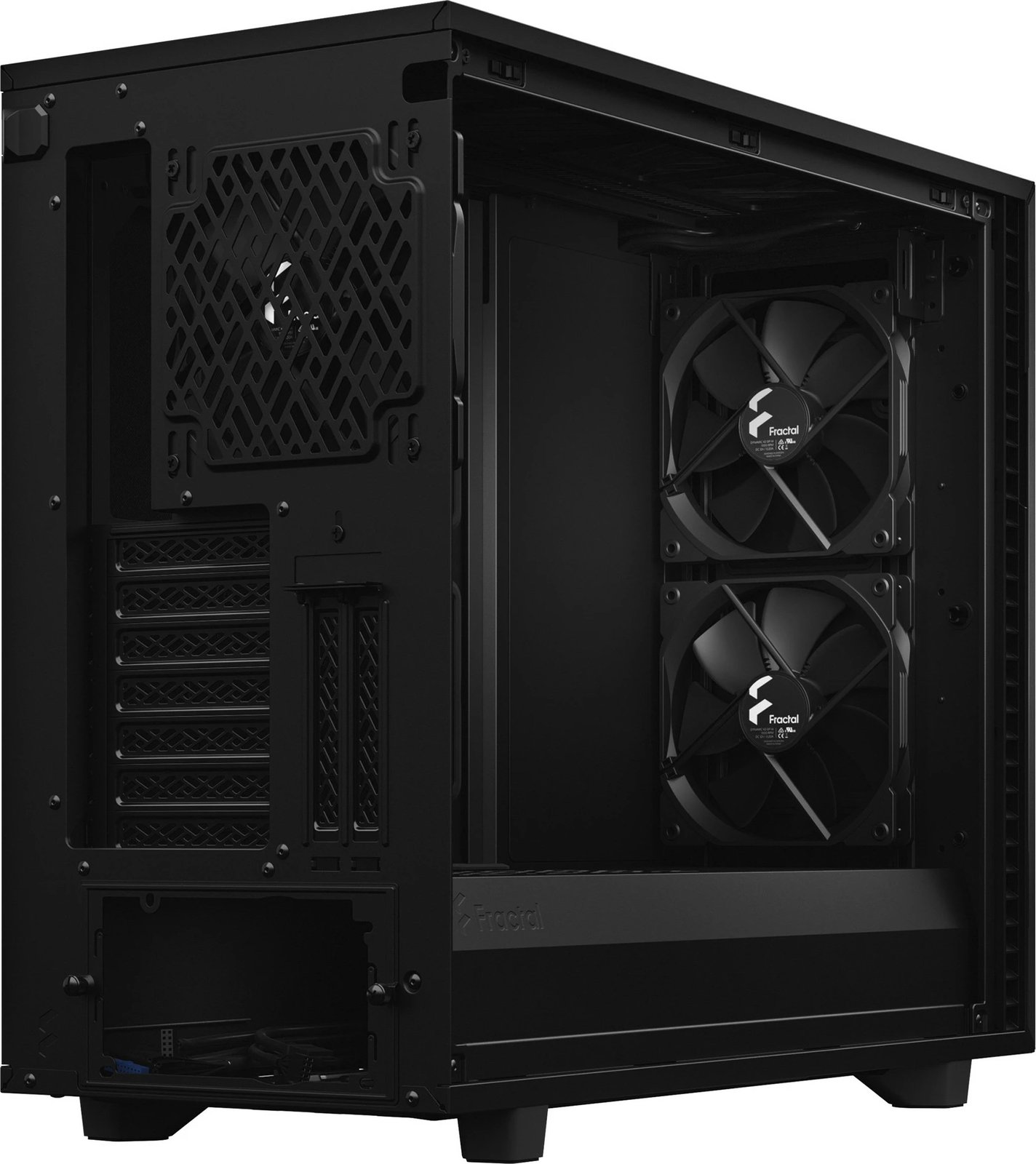 Kasë Fractal Design Define 7, Midi Tower, ATX, EATX, micro ATX, Micro-ITX, e zezë Kasë Fractal Design Define 7, Midi Tower, ATX, EATX, micro ATX, Micro-ITX, e zezë