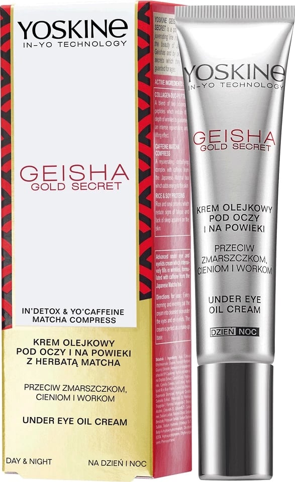 Krem për sy Yoskine Geisha Gold Secret për femra, 15ml