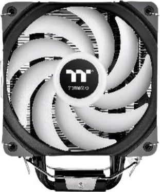 Ftohës ajri Thermaltake UX200 SE ARGB, 12 cm, ndriçim LED, i bardhë/zi