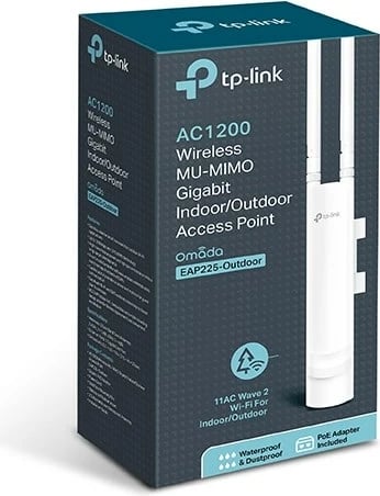 Access Point TP-Link AC1200 EAP225-Outdoor, i bardhë