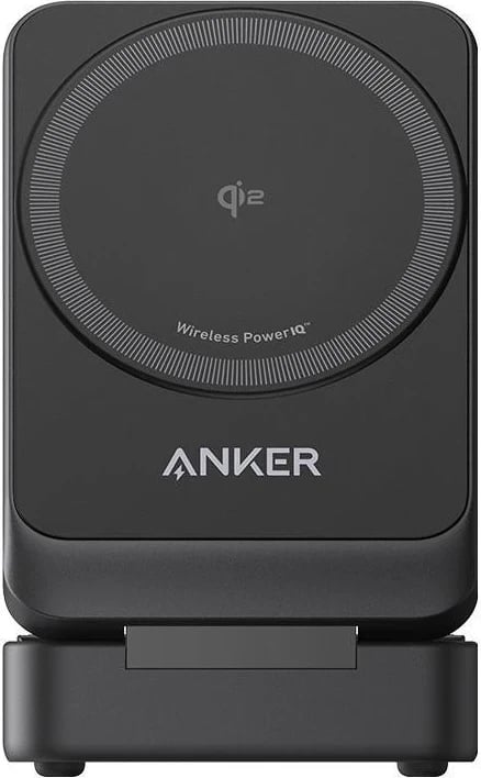 Karikues induktiv Anker MagGo 3w1, 15W, i zi