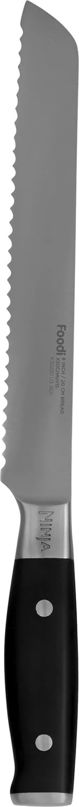 Set thika Ninja StaySharp me bllok mprehës, inox, zi/argjendtë