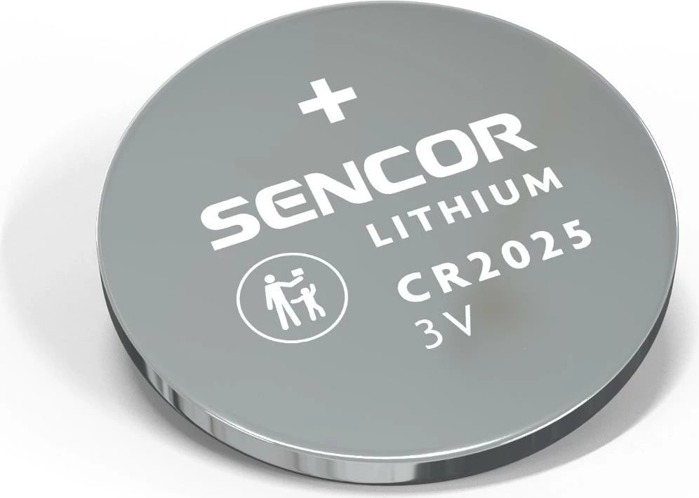 Bateri Sencor SBA CR2025 2BP Li, 2 copë