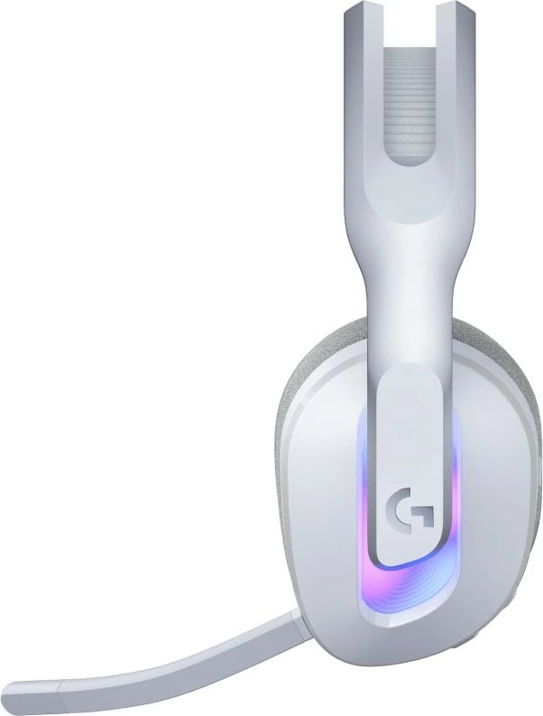 Kufje Logitech VOSS CDM, bardhë, me mikrofon dhe drita RGB