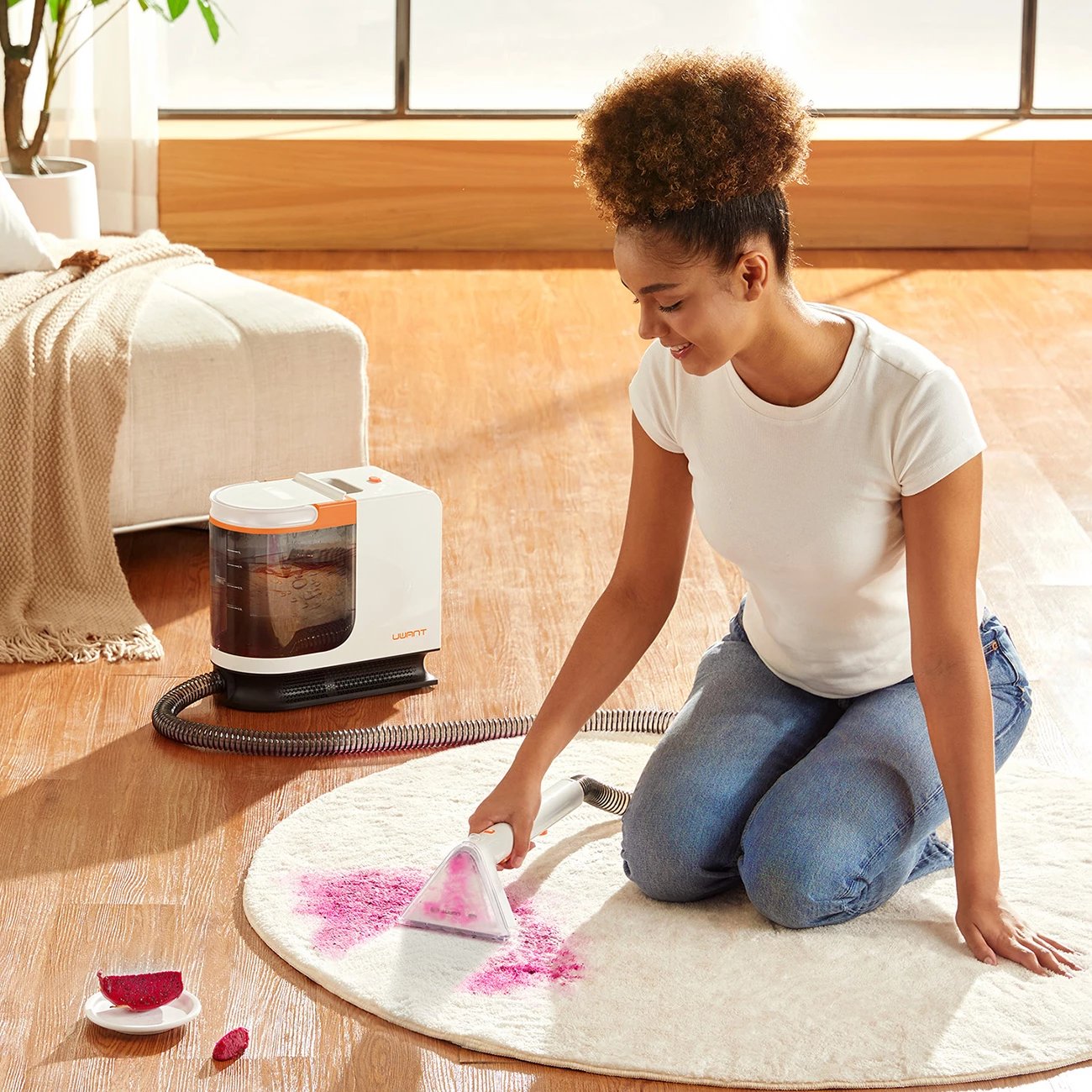 Pastrues me vakum dhe larje UWANT B200-SE, 12000Pa, 450W, i bardhë