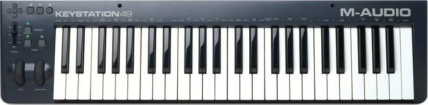 Tastierë MIDI M-AUDIO Keystation 49 MK3, 49 taste, USB, E zezë