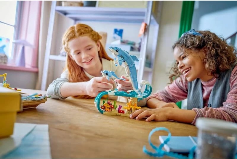 Lodra ndërtimi Lego për fëmijë, Sea Creatures