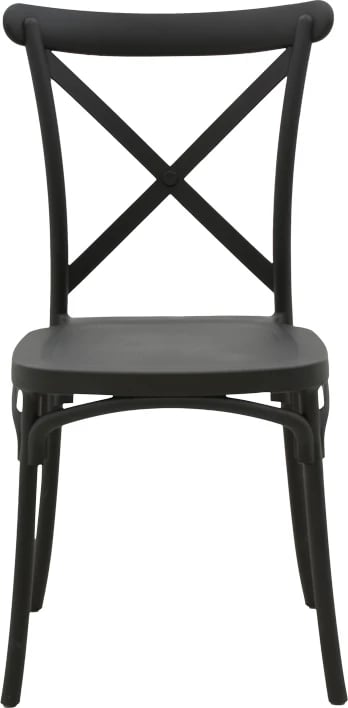 Karrige Crossie pp, ngjyrë gri e errët, 38x46.5x82cm