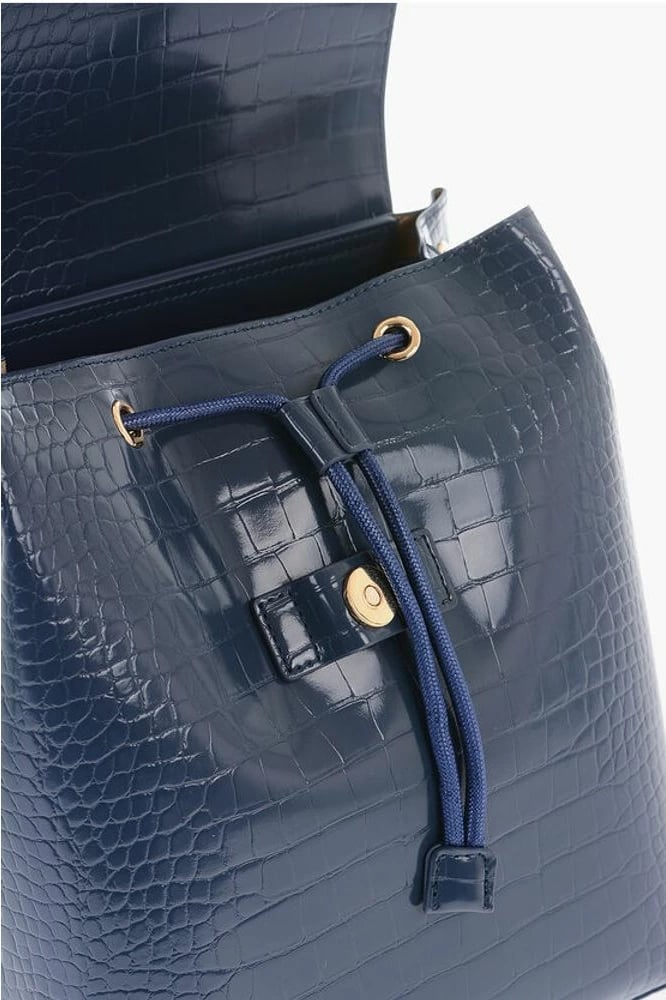 Backpack Moschino femra, i kaltër