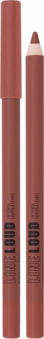 Laps për buzë NYX Professional Makeup Line Loud për femra, 06 Ambition Statement kafe, 1.2g